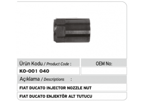 Fiat Ducato Enjektör Tutucusu