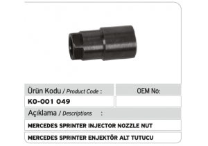 F00VC14012 Mercedes Sprinter Enjektör Tutucusu