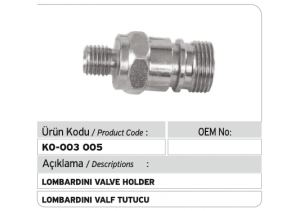 Lombardini Valf Tutucu