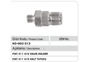 Fiat 411 415 Valf Tutucu