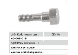 Man TGA Geri Dönüş Rakoru