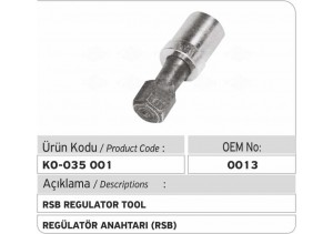 RSB Regulator Anahtarı