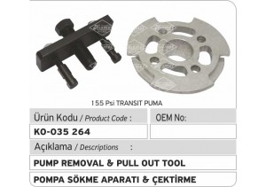 Ford Transit Puma 155 Psi Pompa Sökme Aparatı