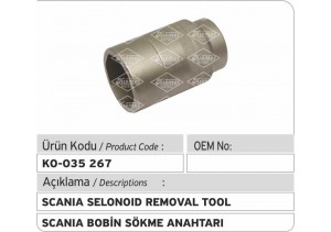 Scania Bobin Sökme Anahtarı