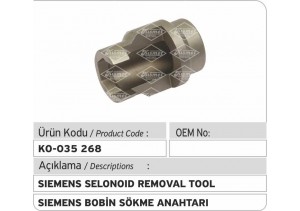 Siemens Bobin Sökme Anahtarı