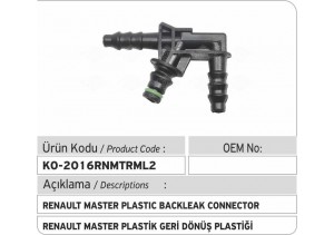 Renault Master Bosch Common Rail Enjektör Geri Dönüş Plastiği 2