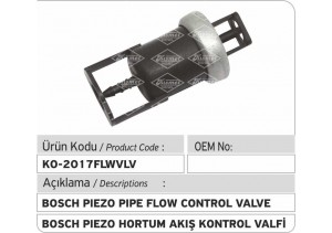 Bosch Piezo Hortum Akış Kontrol Valfi