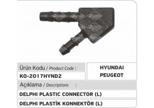 Hyundai Peugeot Common Rail Enjektör Geri Dönüş Plastiği 2