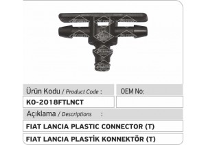 Fiat Lancia Geri Dönüş Plastiği T