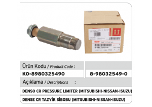 8-98032549-0 Denso 095420-0260 Pressure Limiter (Isuzu - Mitsubishi)