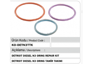 Detroit Diesel N3 Oring Repair Kit