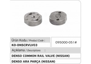 Denso Common Rail Injector Valve (nissan 095000-051#)