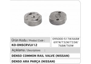 Denso Common Rail Injector Valve (nissan 095000-517#/668#/697#/732#/733#/768#/769#)