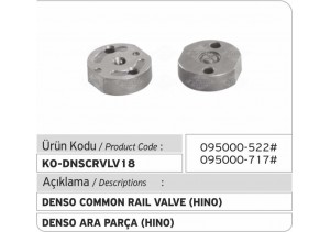 Denso Common Rail Injector Valve (hino 095000-522#/717#)