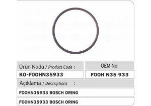 F00HN35933 Bosch Oring