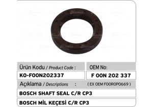 F00N202337 Bosch Shaft Seal (F00R0P0669)