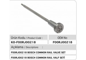F00RJ00218 Common Rail Valve Set