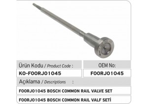 F00RJ01045 Common Rail Valve Set