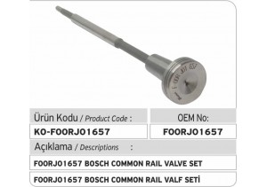 F00RJ01657 Common Rail Valve Set