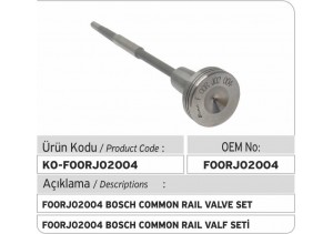 F00RJ02004 Common Rail Valve Set
