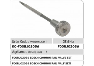 F00RJ02056 Common Rail Valve Set