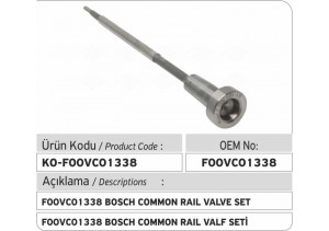 F00VC01338 Common Rail Valve Set