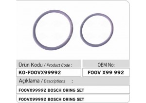 F00VX99992 Bosch Oring Set