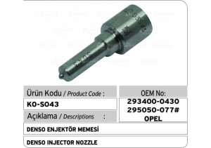 S043 Denso Injector Nozzle