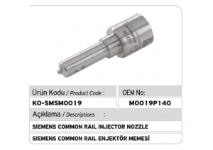 M0019P140 Siemens Enjektör Memesi