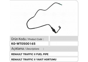 8200505325 Renault Mazot Borusu 