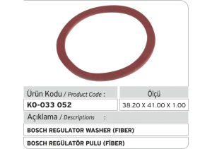 Bosch Regülatör Fiber Pul (38.20x41.00x1.00 mm)