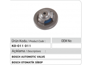 Bosch Otomatik Sibop