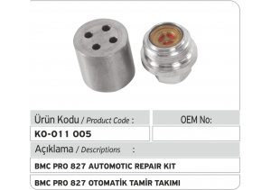 BMC Pro 827 Otomatik Tamir Takımı