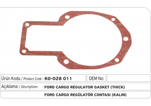 Ford Cargo Regülatör Contası (kalın)