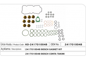 2417010048 Bosch Conta Takımı