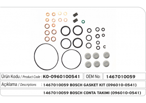 096010-0541 Denso Conta Takımı