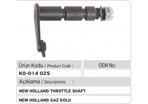 New Holland Gaz Kolu