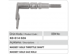 Massey Gold Gaz Kolu