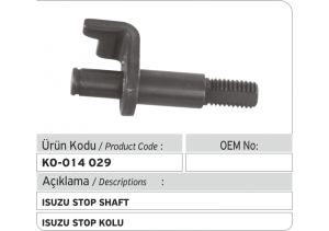 Isuzu Stop Kolu