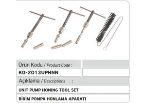 Birim Pompa Honlama Aparatı