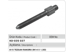 Bosch EPS 815 Tezgah Rakoru (M14 X 1,50)