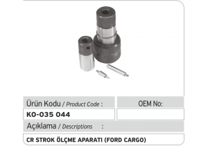 Common Rail Strok Ölçme Aparatı (Ford Cargo)