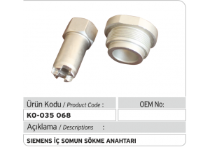 Siemens Somun Sökme Aparatı