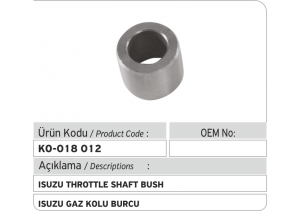 Isuzu Gaz Kolu Burcu